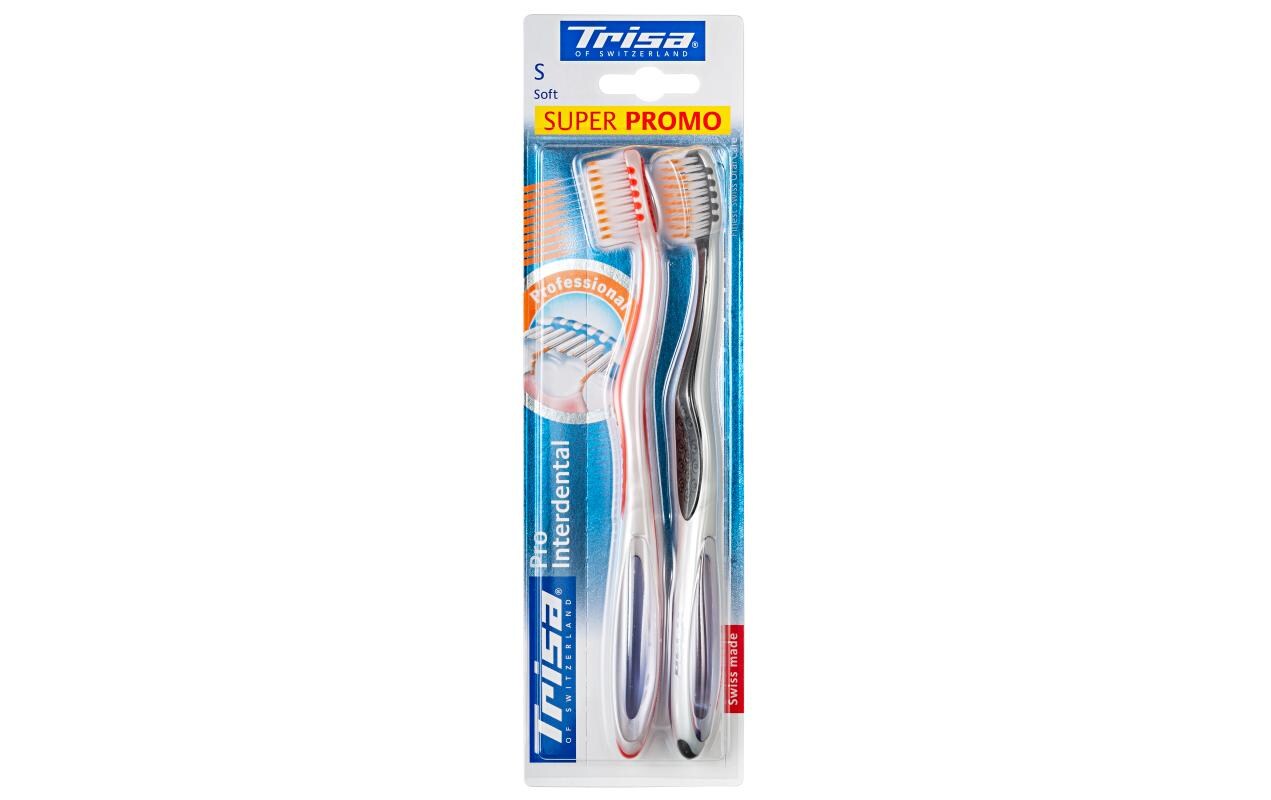Handzahnbürste Pro Interdental soft duo, assortiertInterdental-Zahnbürste