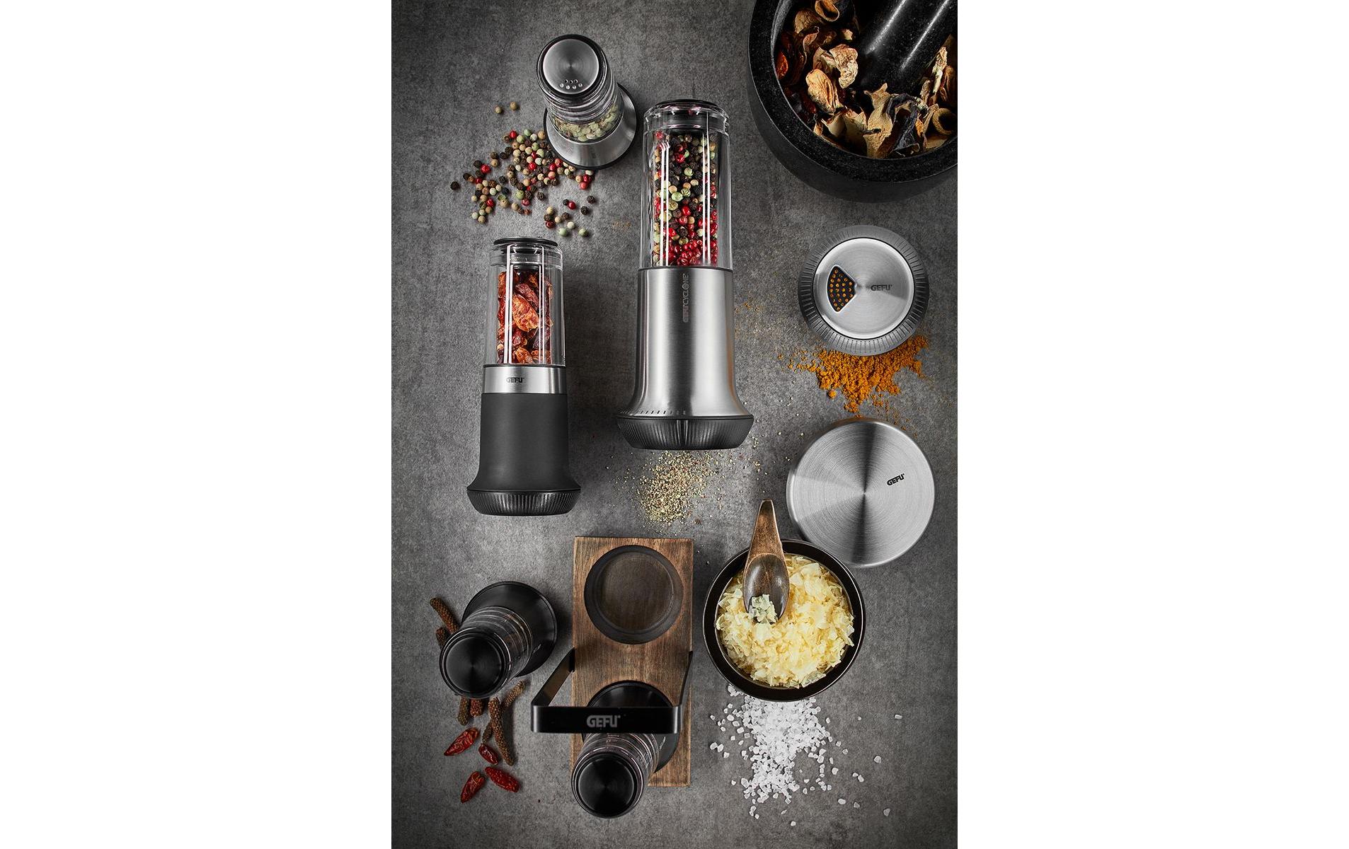 Salz- und Pfeffermühle X-Plosion Braun/SchwarzMenage mit Salz- und Pfeffermühlen-Set