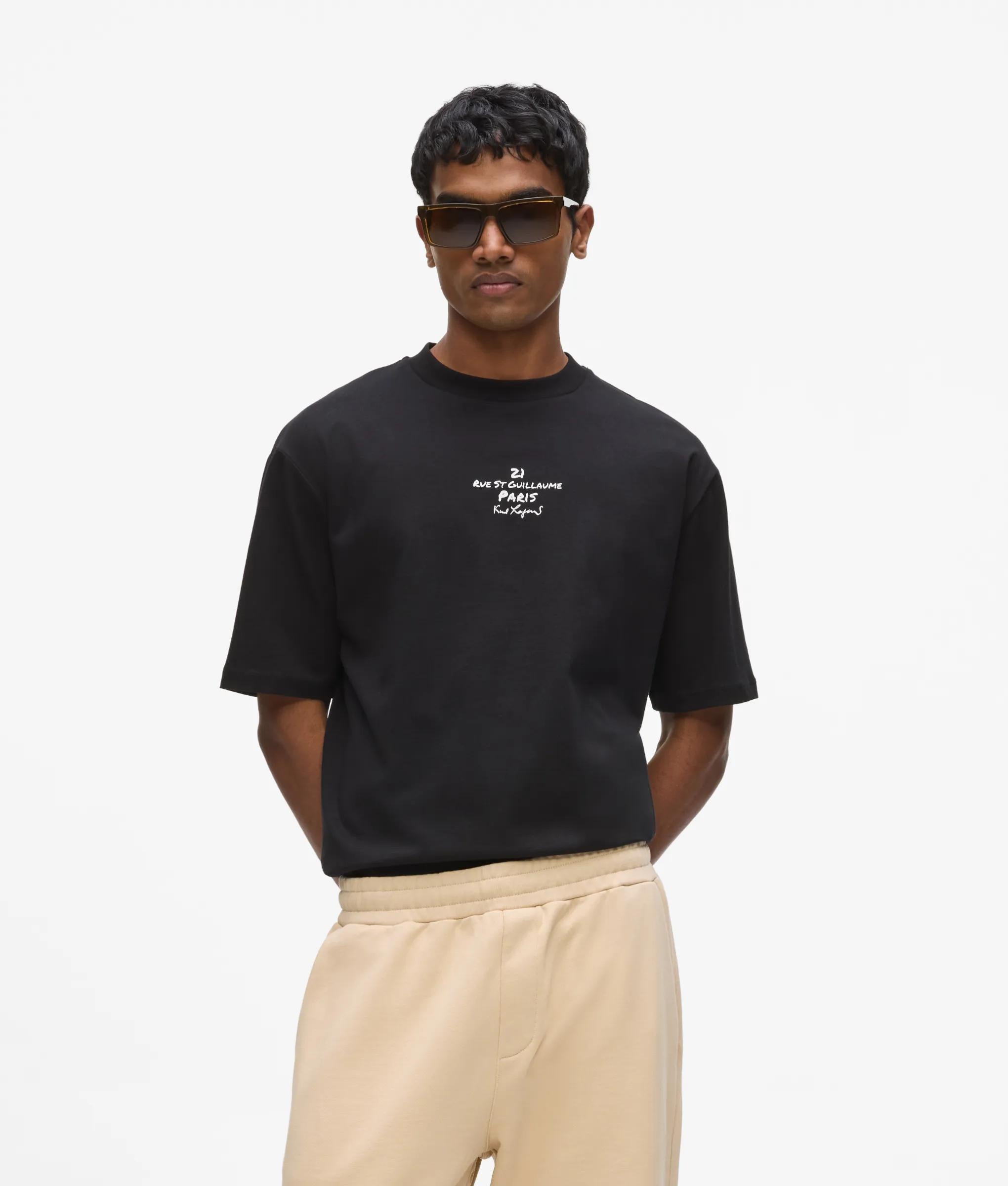 Maison de Karl T-shirt met losse pasvorm