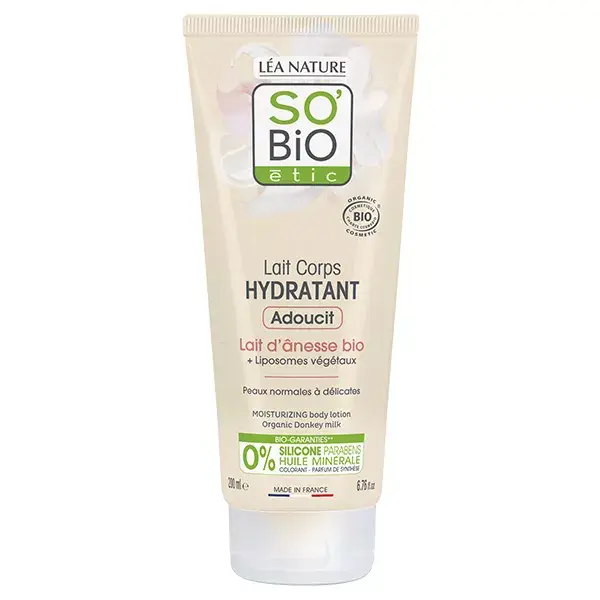 Loção Corporal Hidratante So'Bio Étic My Donkey Milk