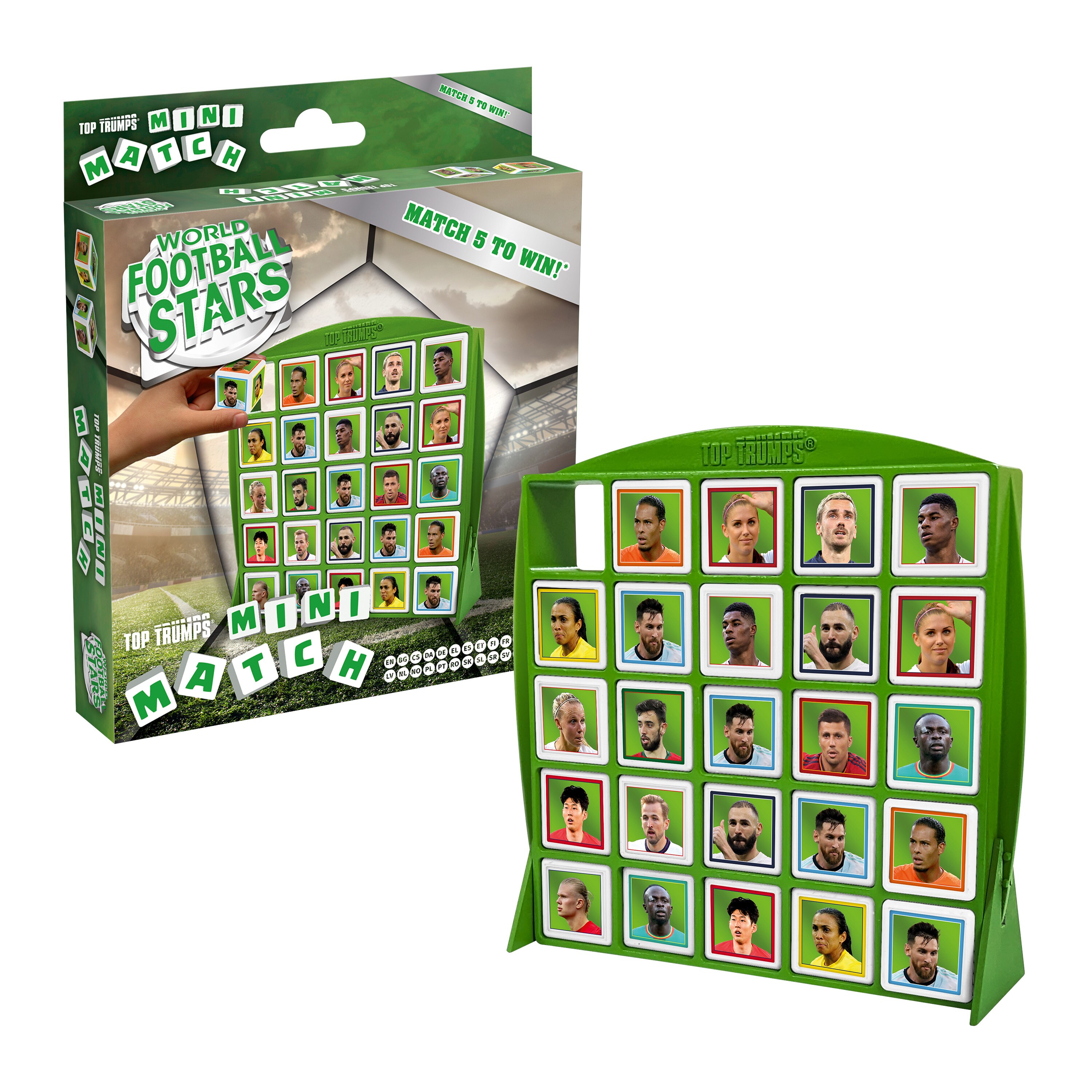 Top Trumps Match Mini - World Football Stars Reisespiel Fußball Weltfußballstars