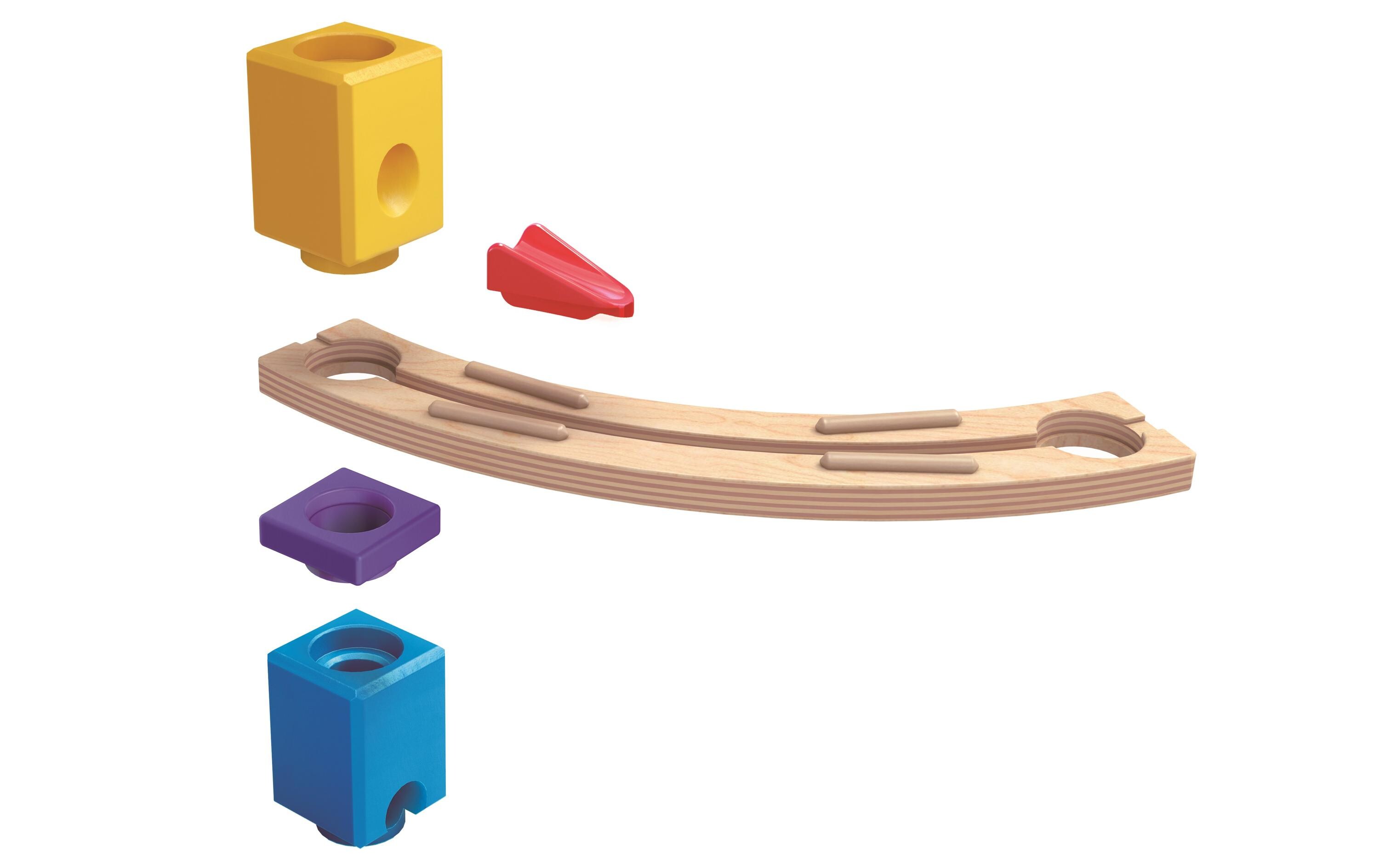 Kugelbahn Quadrilla: Super Spiralburg<br>Kreatives Baukasten-Kugelbahn-System