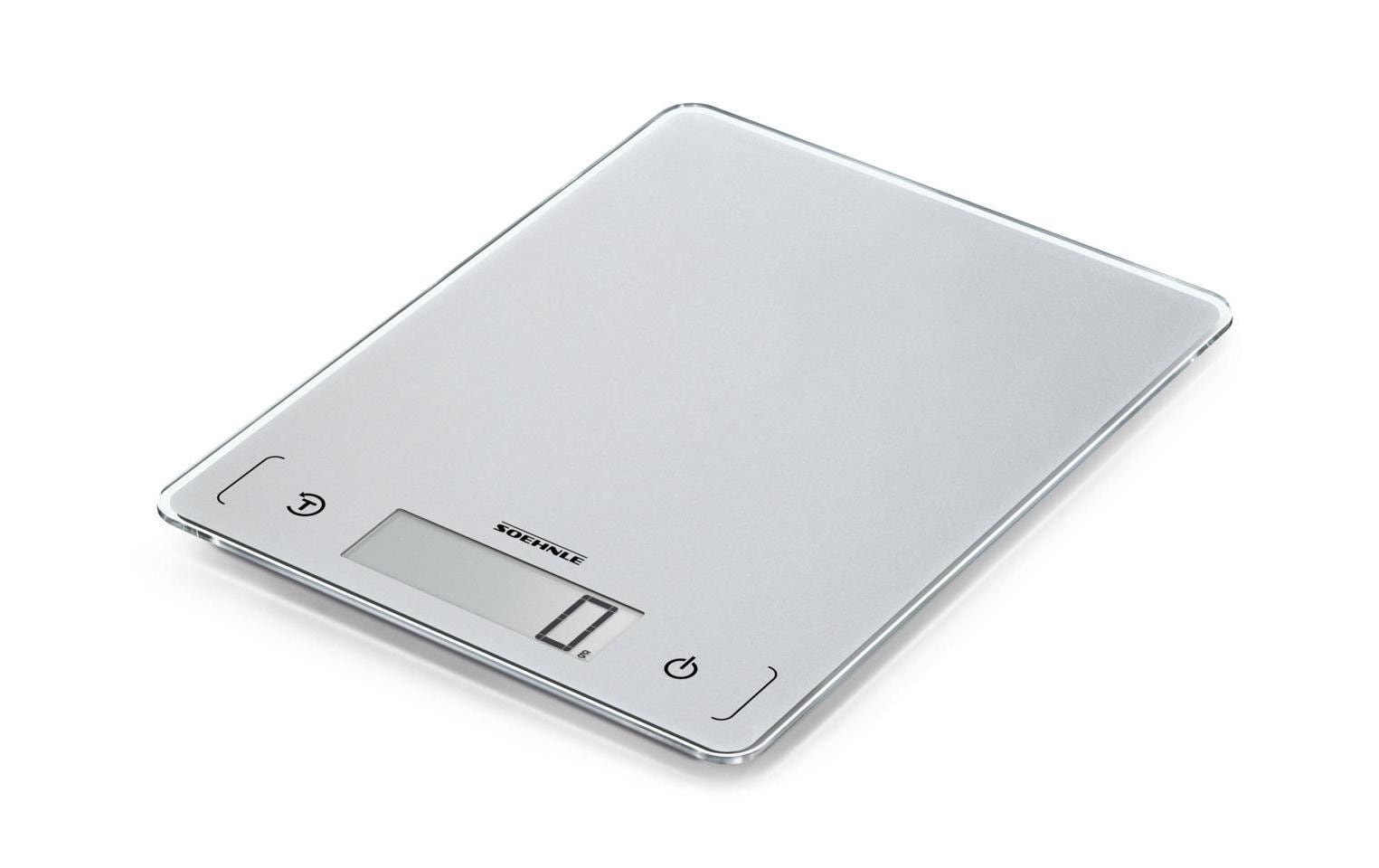 Küchenwaage Page Comfort 300 Slim GrauFlache Küchenwaage