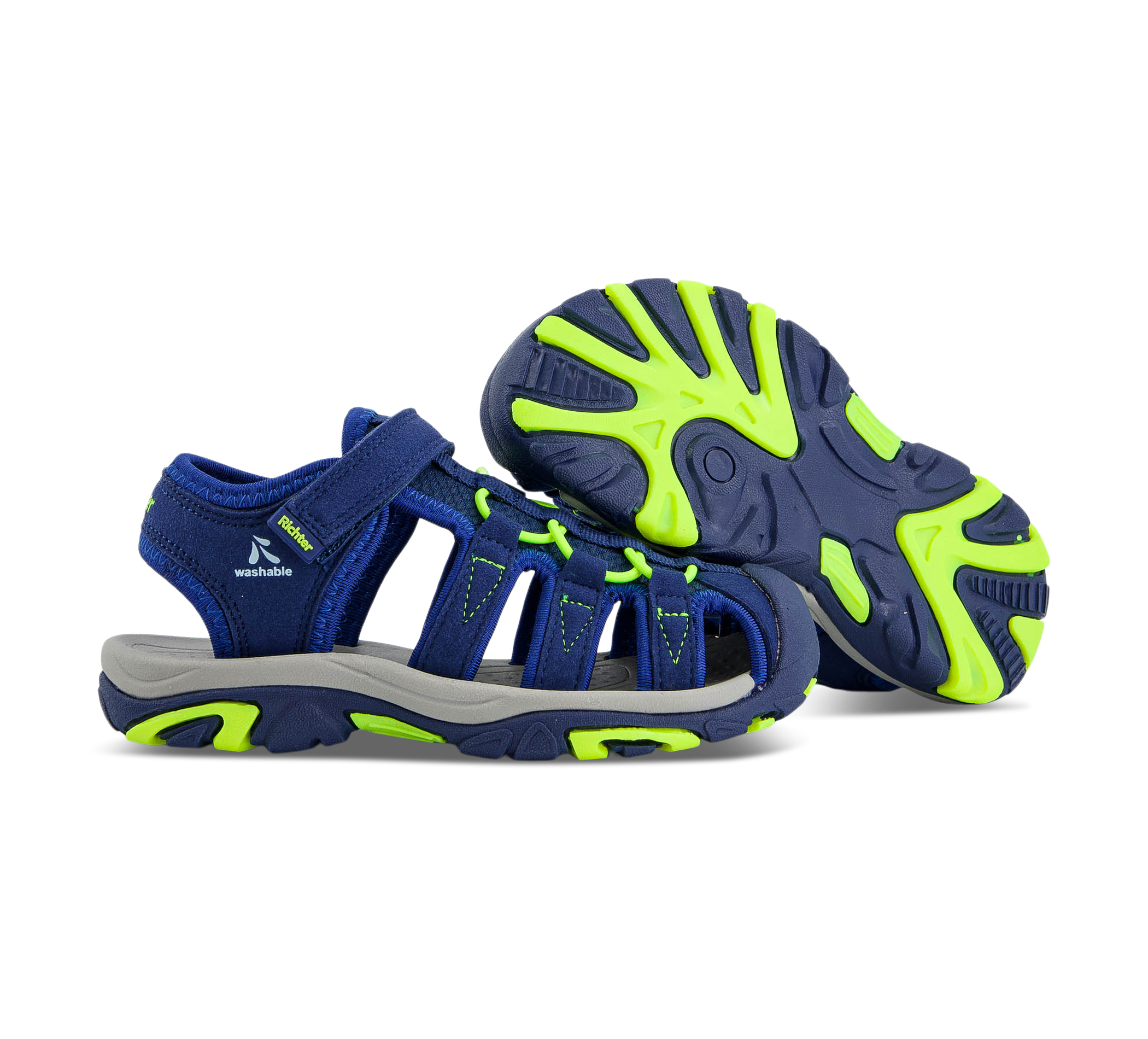 Richter Geschlossene Sandalen blau