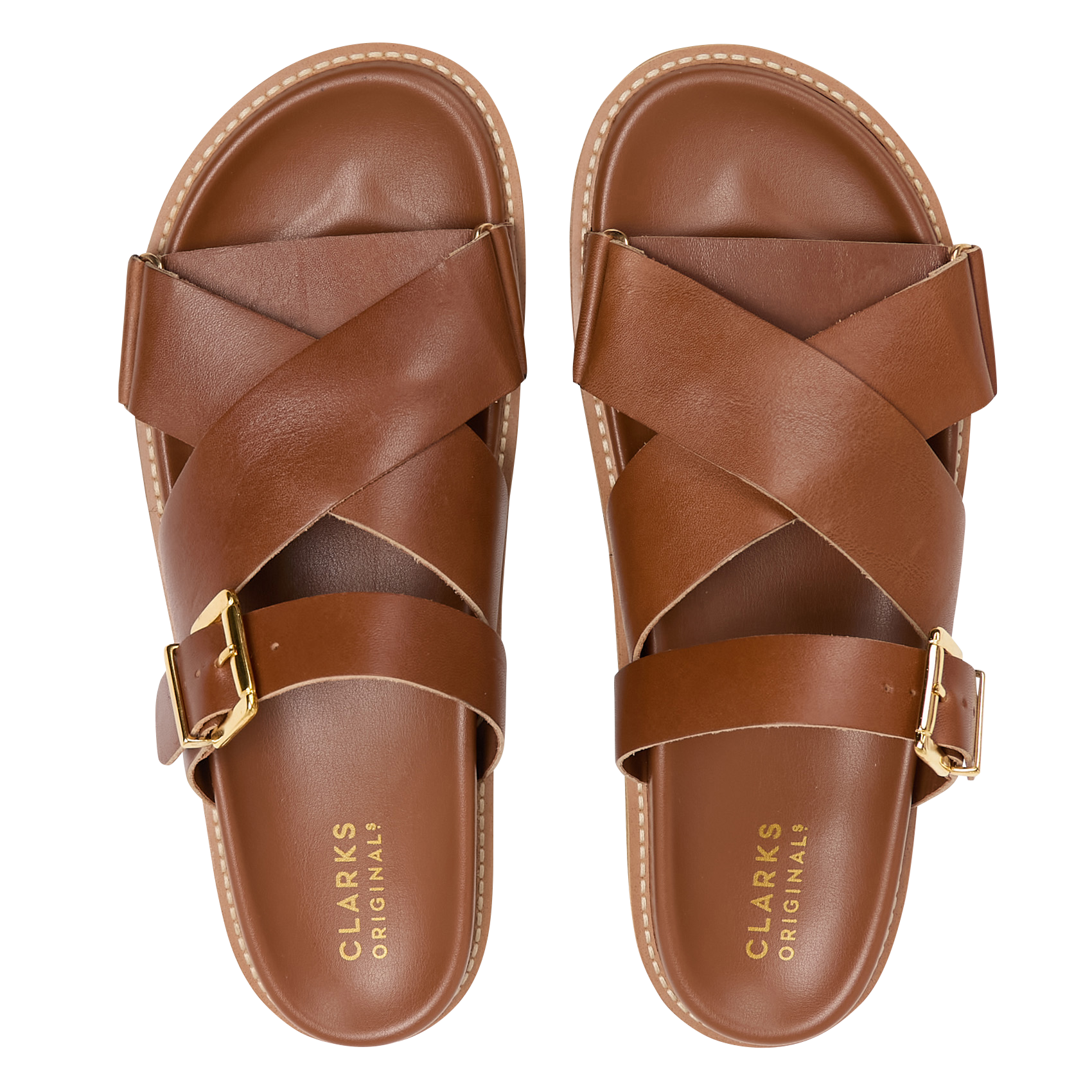 KIMMEI CORK - Sandales compensées en cuir | Blanc