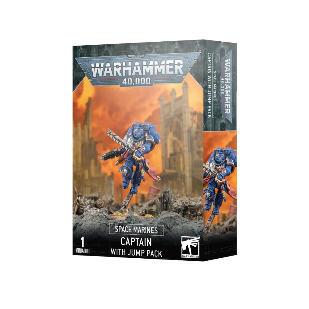 W40K : Adeptus Astartes - Capitaine avec Réacteur Dorsal