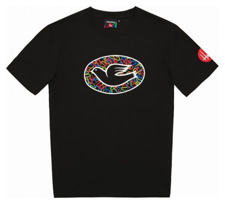 T-Shirt Cinelli Tubography Noir