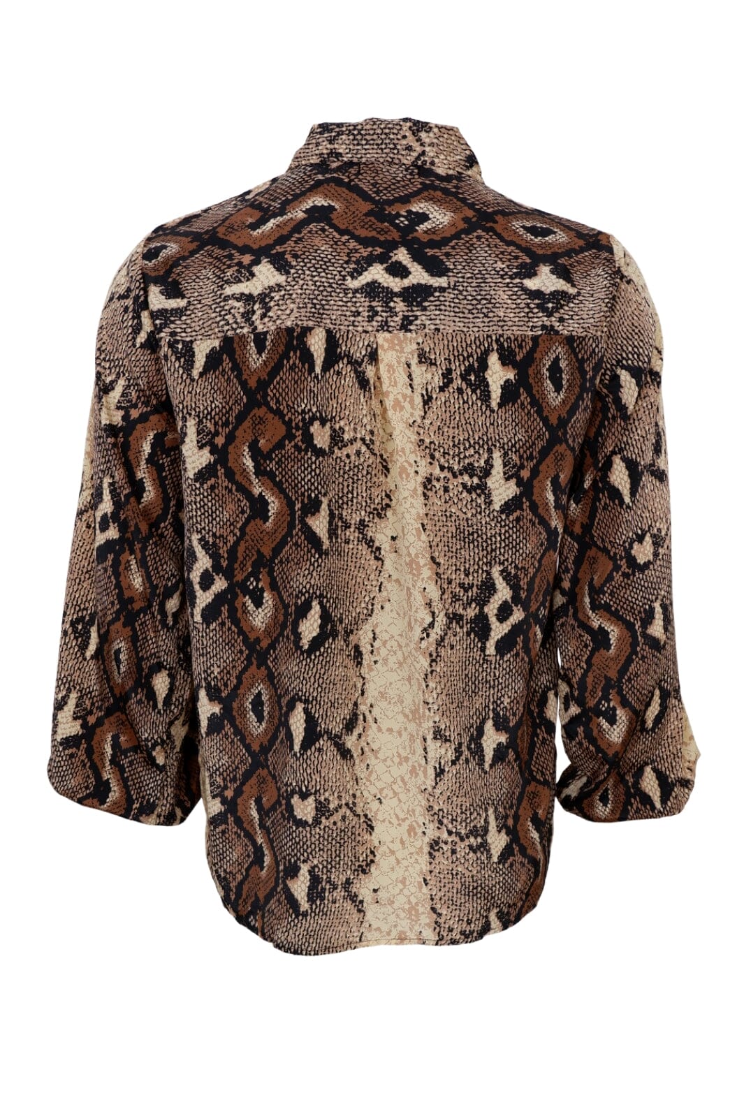Black Colour Bcluna Blouse With Collar python