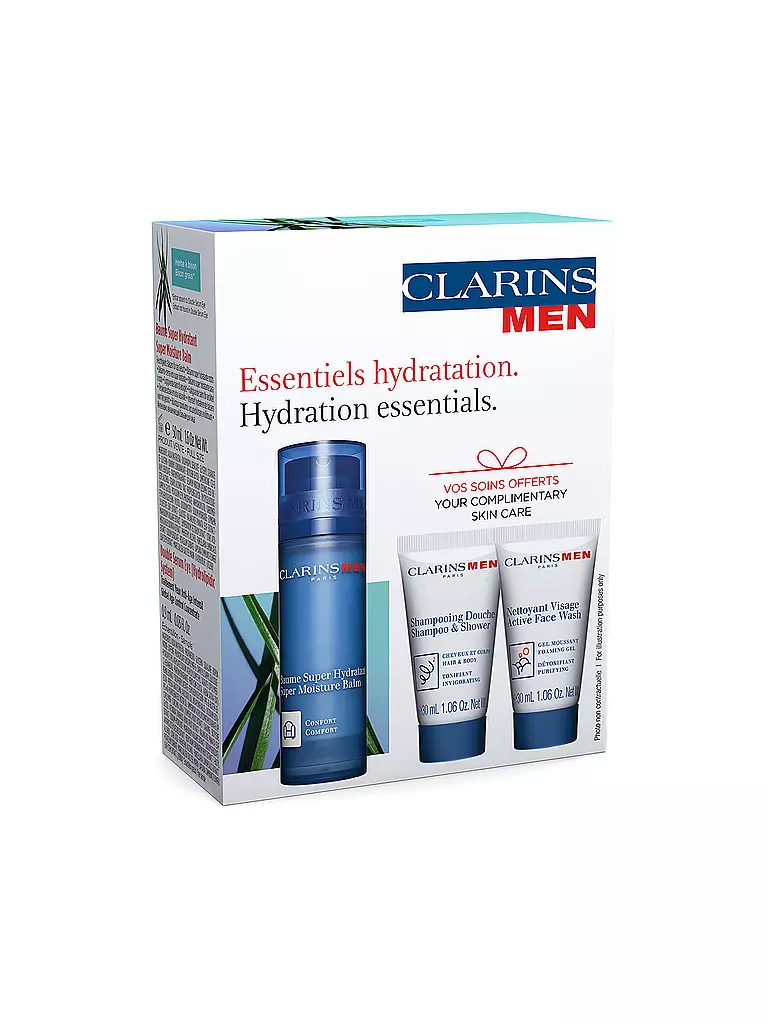 CLARINS Geschenkset - ClarinsMen BAUME SUPER HYDRATANT 50ml / 2x30ml keine Farbe