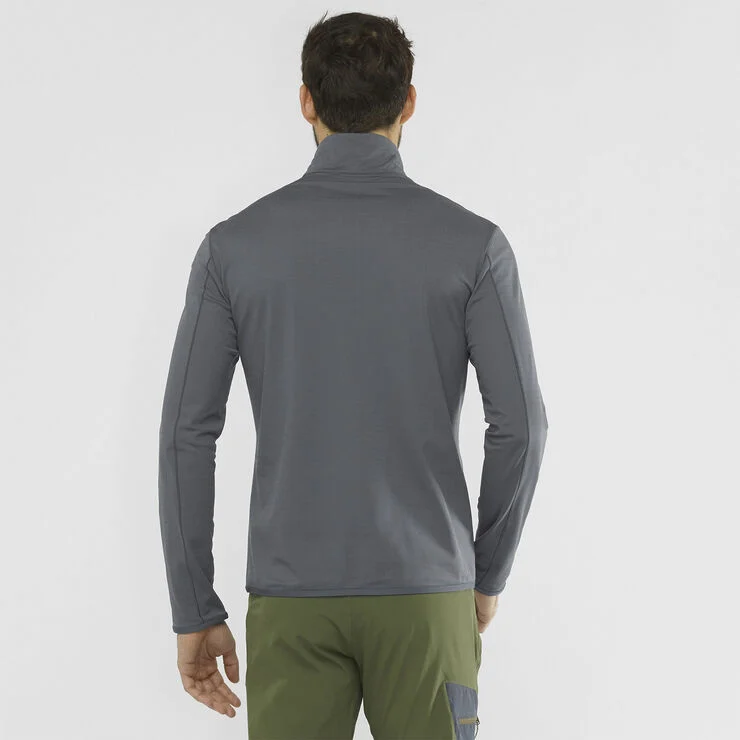 Salomon Outrack Fleece Grå