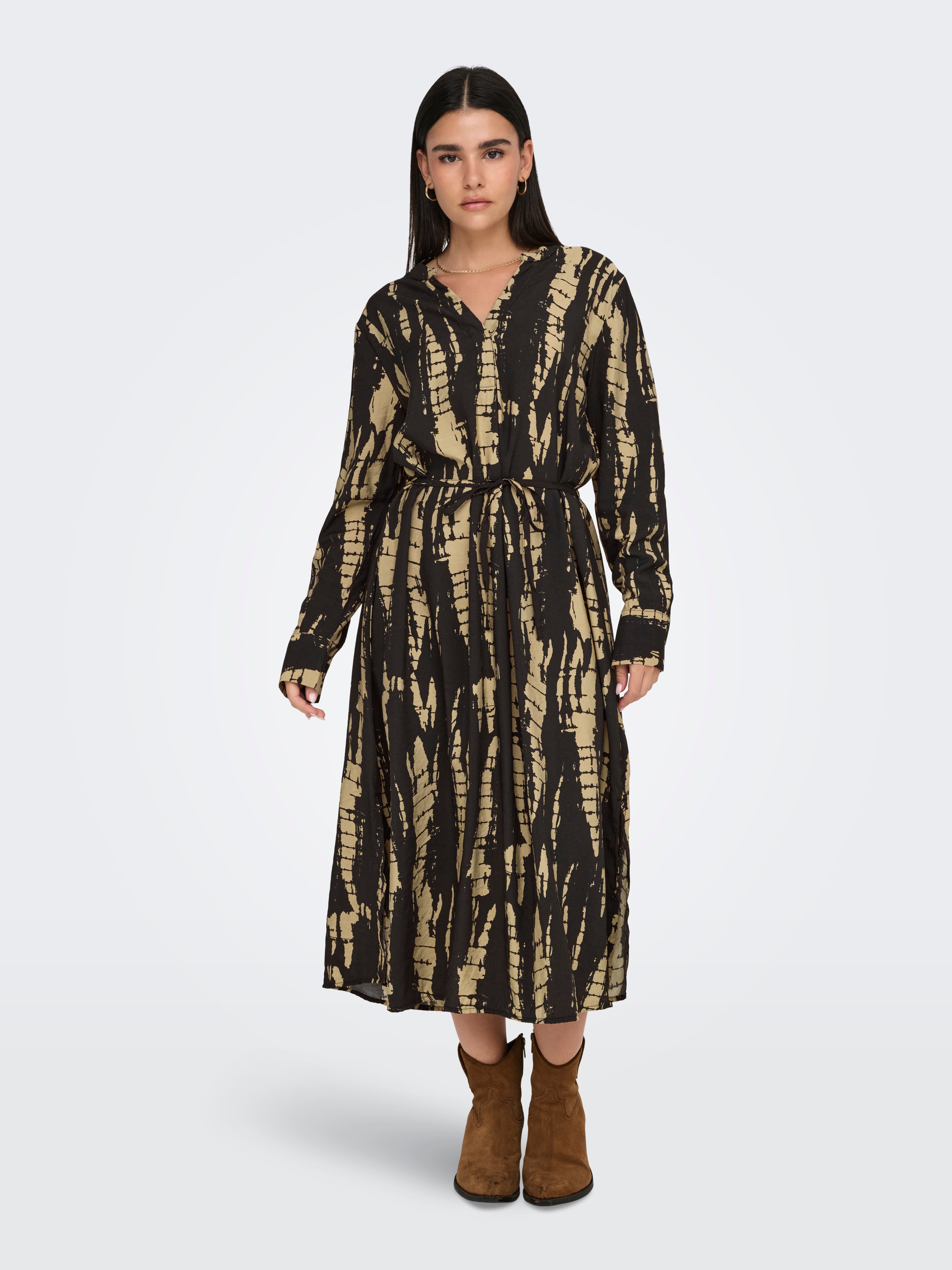 JDYSOUL Langes Kleid Black