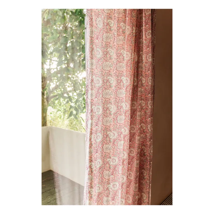 Louise Misha Rideau Colette en coton bio | Rose