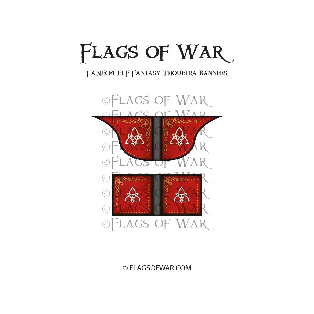 Elf Fantasy Triquetra Banners