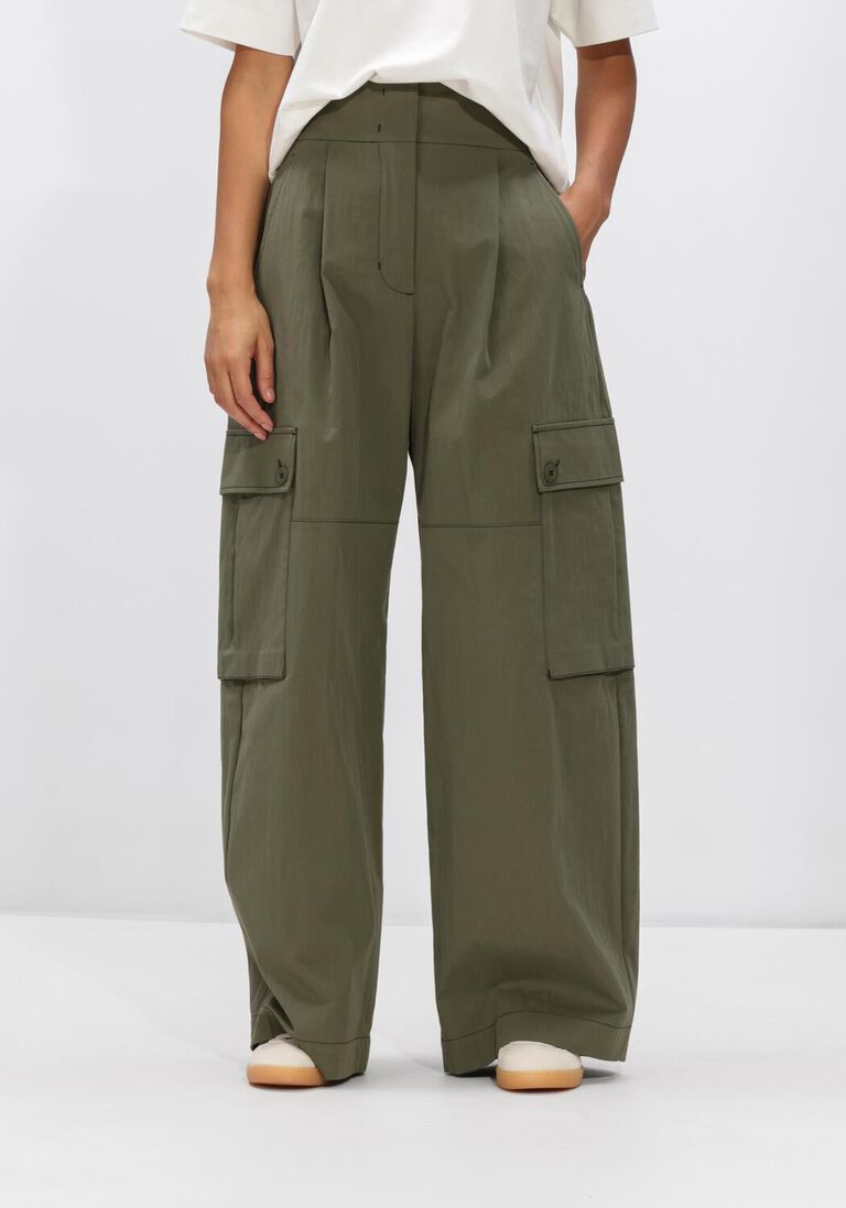olijf max mara wijde broek aquila