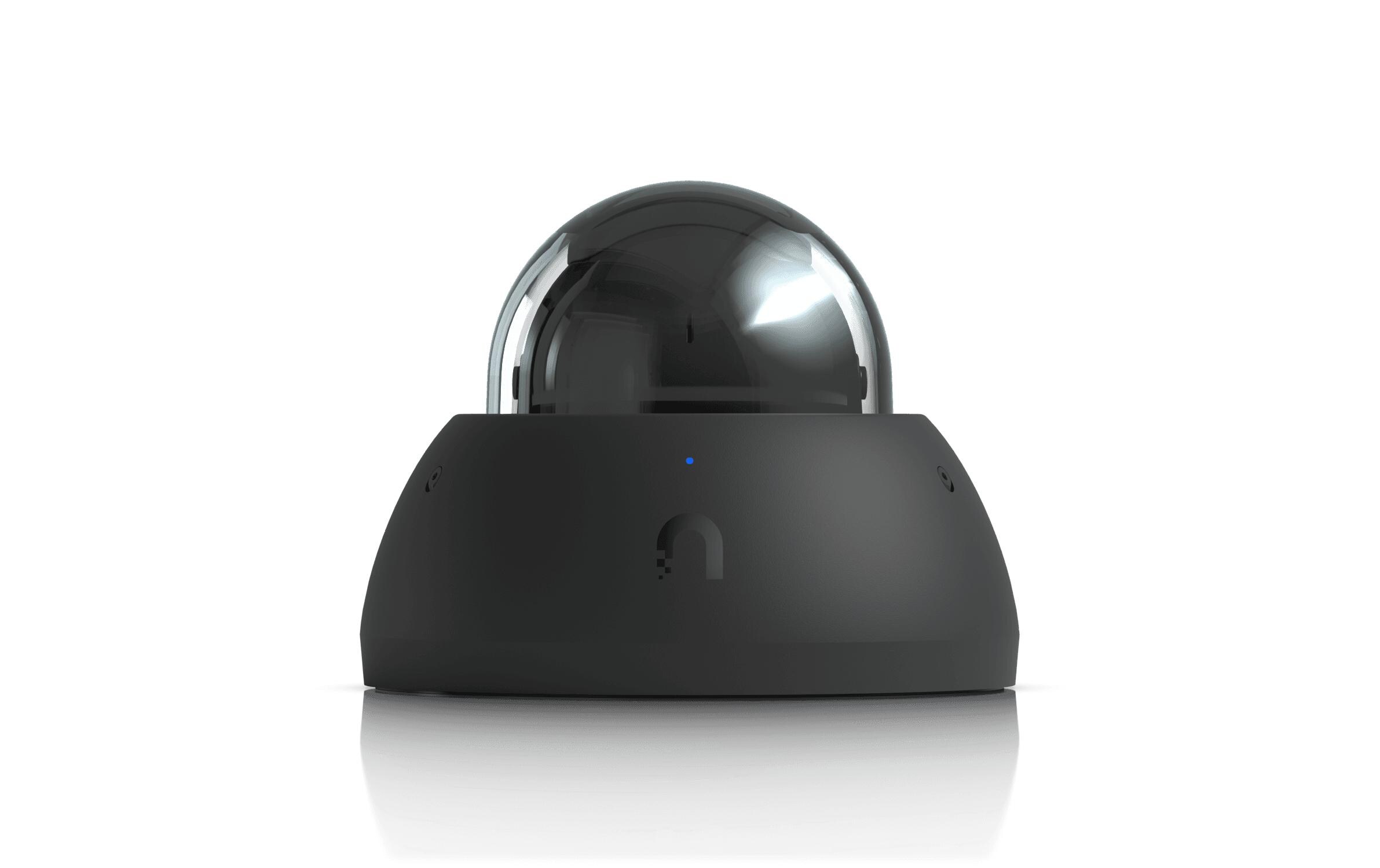 Netzwerkkamera UniFi AI Dome Schwarz<br>Allwetter-feste, vandalismusgeschützte 4K PoE Dome-Kamera mit erweiterten KI-Fähigkeiten und Langstrecken-IR-Nachtsicht