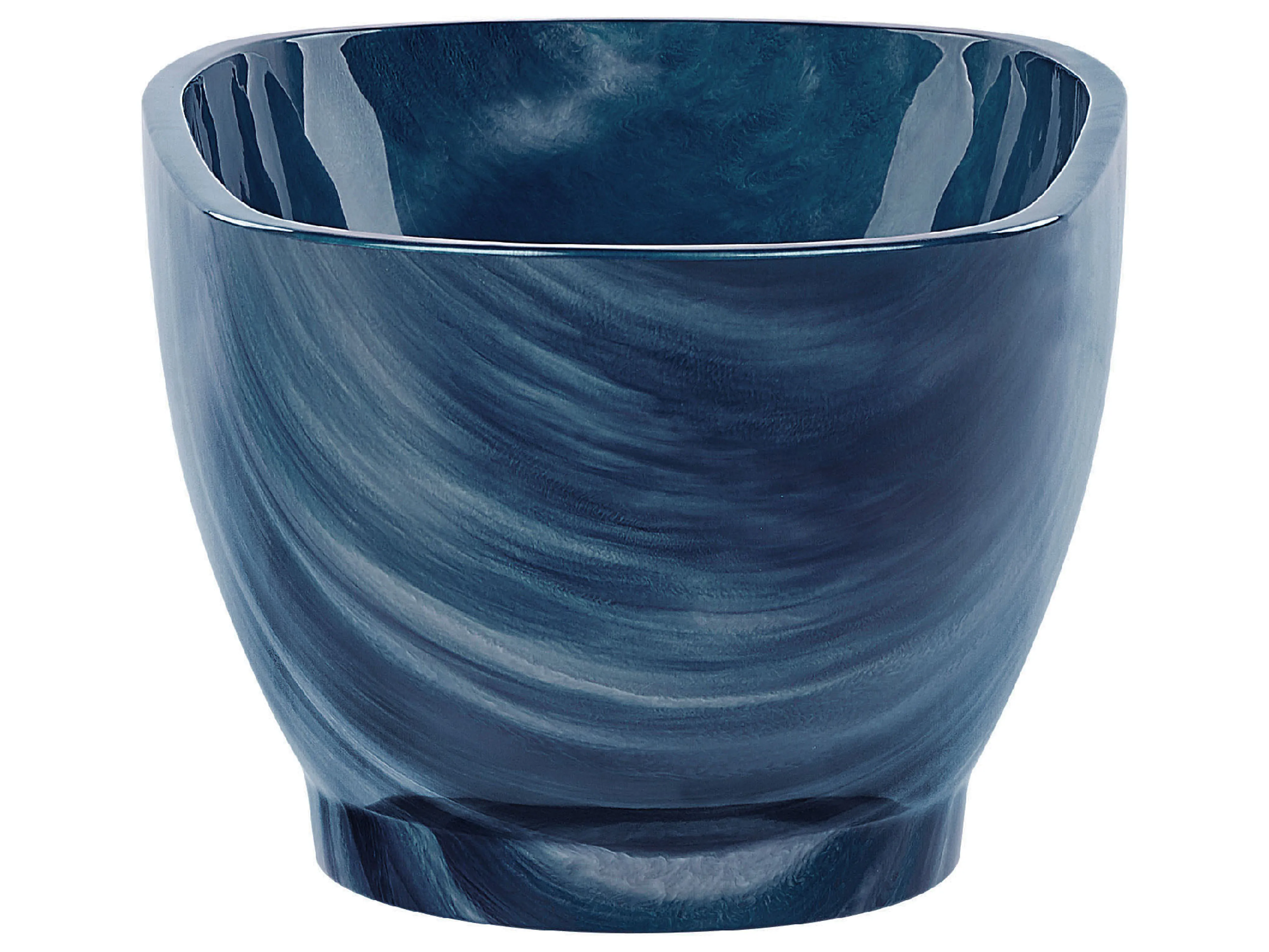 Vrijstaand bad RIOJA 170 x 80 cm Marineblauw