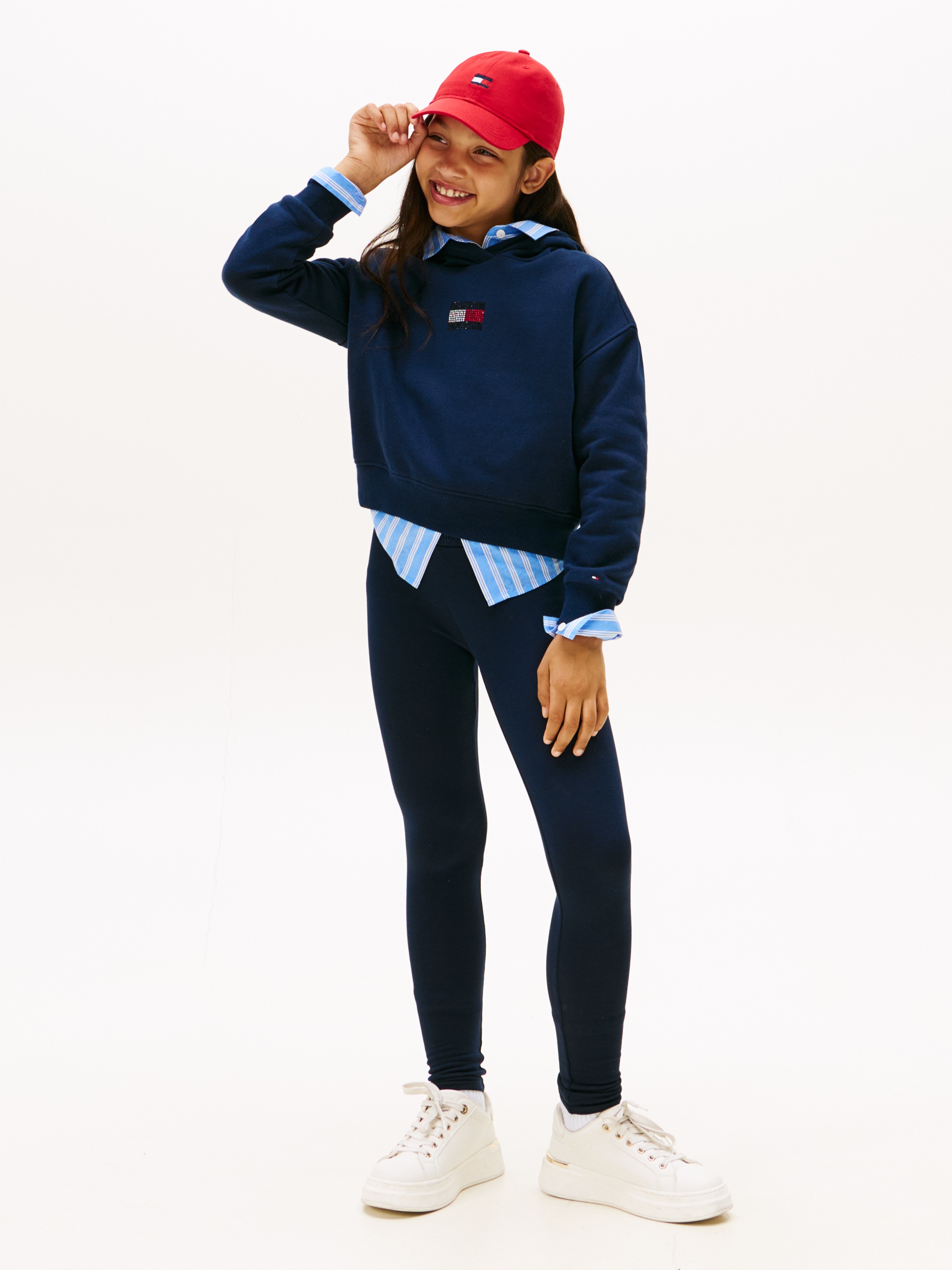 Tommy Hilfiger Leggings »RHINE STONE LEGGING«  Kinder bis 16 Jahre