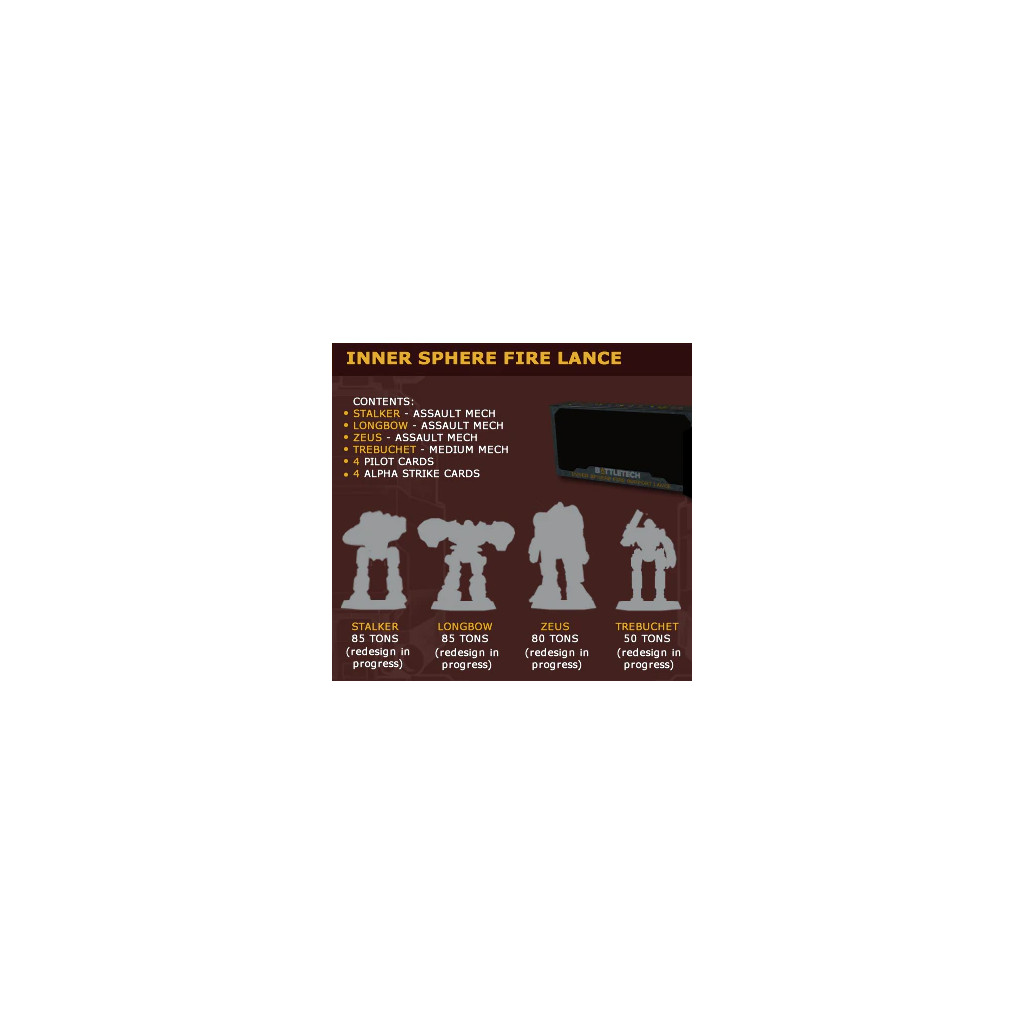 BattleTech - Inner Sphere Fire Lance