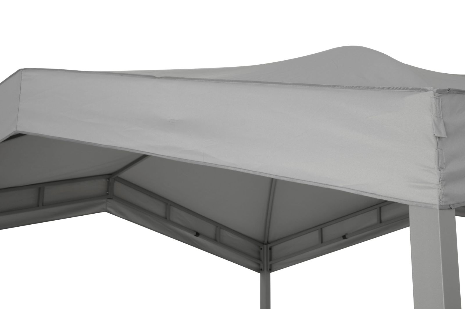 Dach für Pavillon MARABO - grau - 300x300 cm