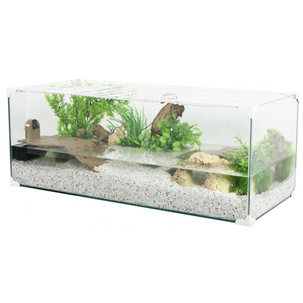 Terrarium pour tortues d'eau karapas 80