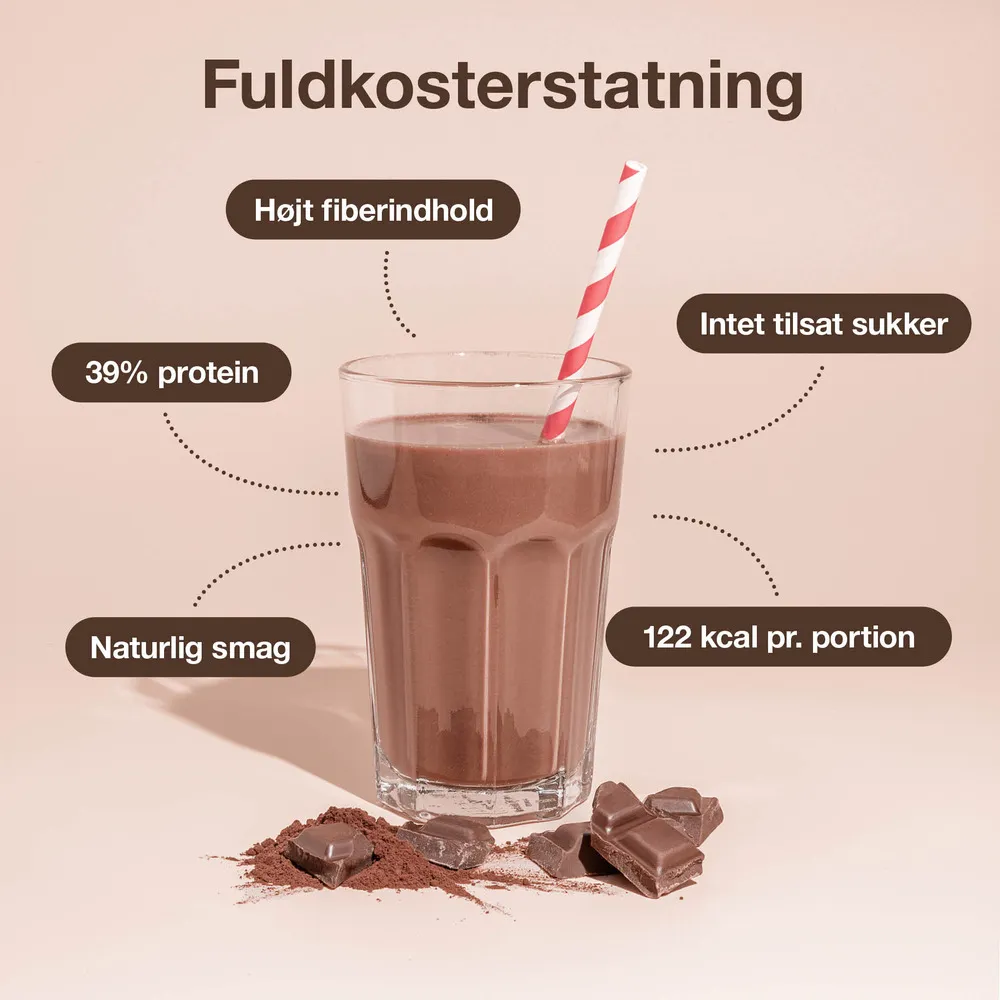 Nupo Diet Shake Chocolate - 384 g.