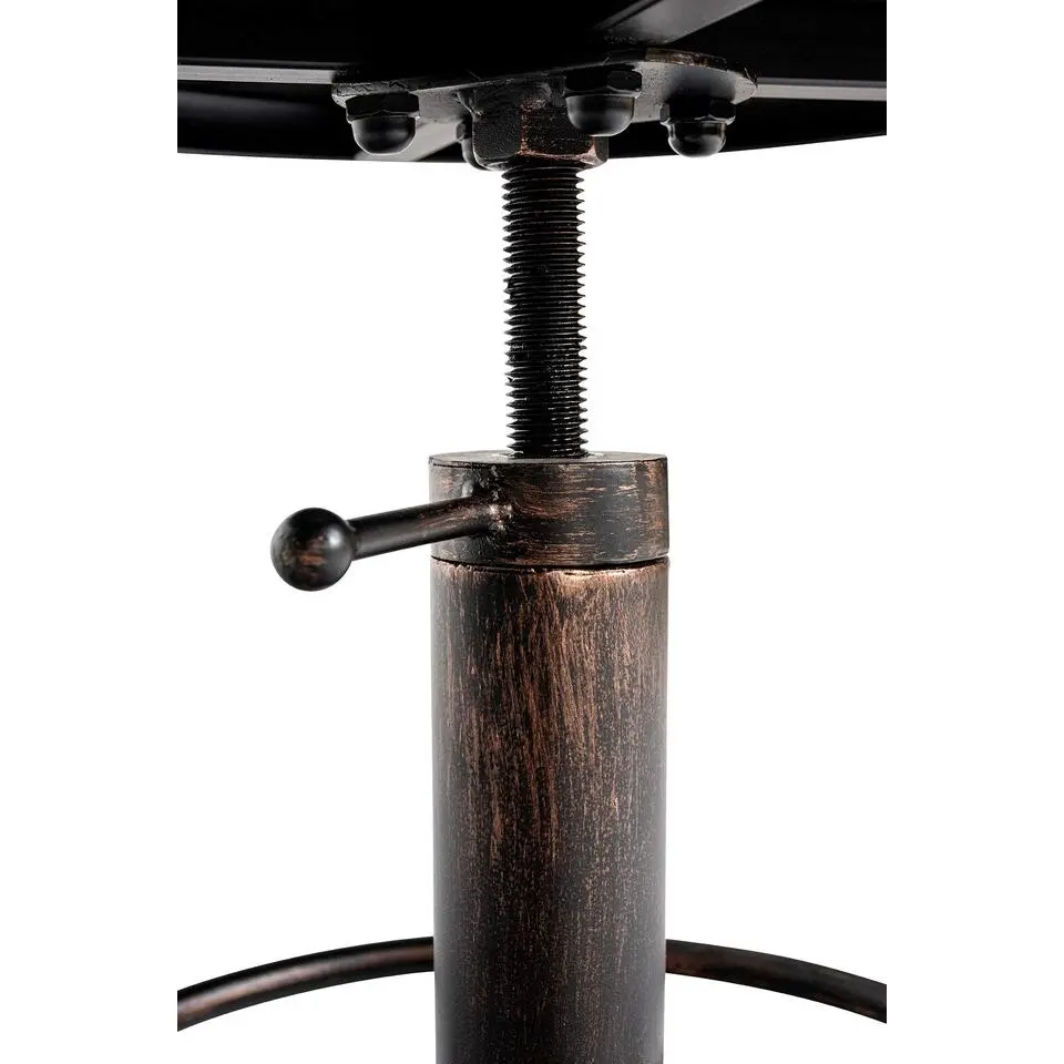 CLP Hocker Destin Kunstleer - bronzen