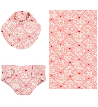 Konges Sløjd Puppenwindelset - Lacy Pink