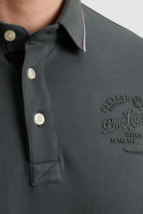 PME legend grijze heren polo