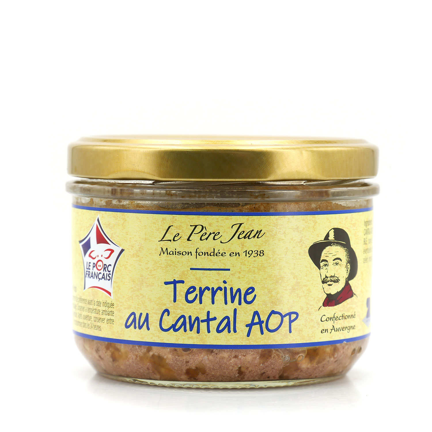 Terrine au cantal AOP