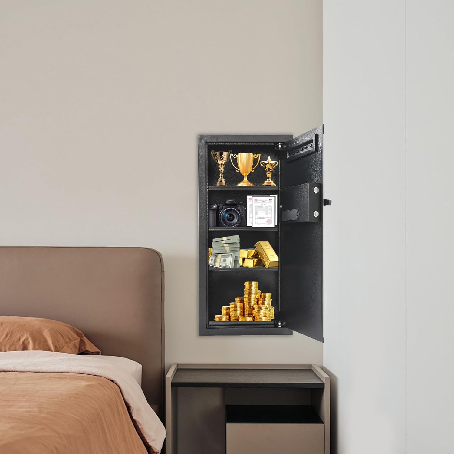 Hydroponik-Anbauturm, Hydrokultur Turm Pflanze Garten Indoor Wasserpumpe Rollen 12 Ebenen 60 Löcher 184 cm 25 l für Wohnung Balkon Gewächshaus (Schwarz, 37 * 10 * 80cm)