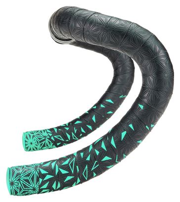 Ruban de Cintre Supacaz Super Sticky Kush Star Fade Celeste avec Bouchons