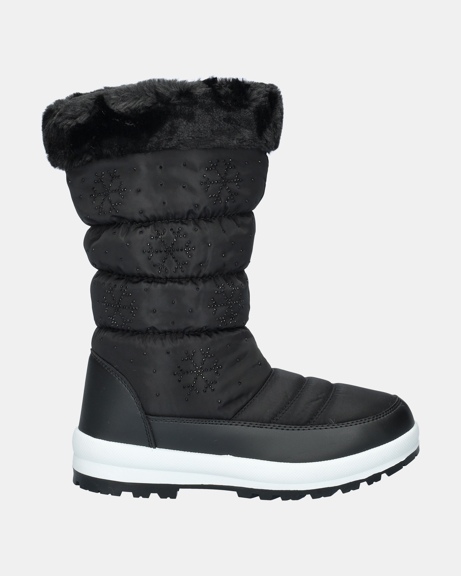 Snow Fun Snowboots  - zwart