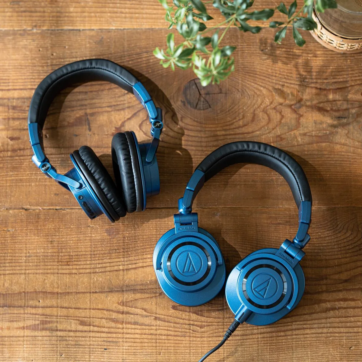 Audio-Technica ATH-M50xBT2 Bleu Casques Bluetooth