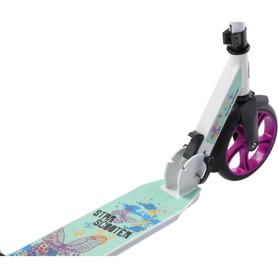 Star Scooter Roller 205mm Cruiser weiß, türkis