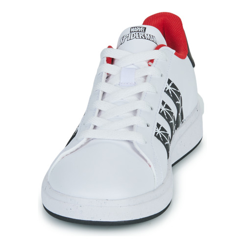 Adidas Sportswear - GRAND COURT Spider-man K - Blanc / Rouge
