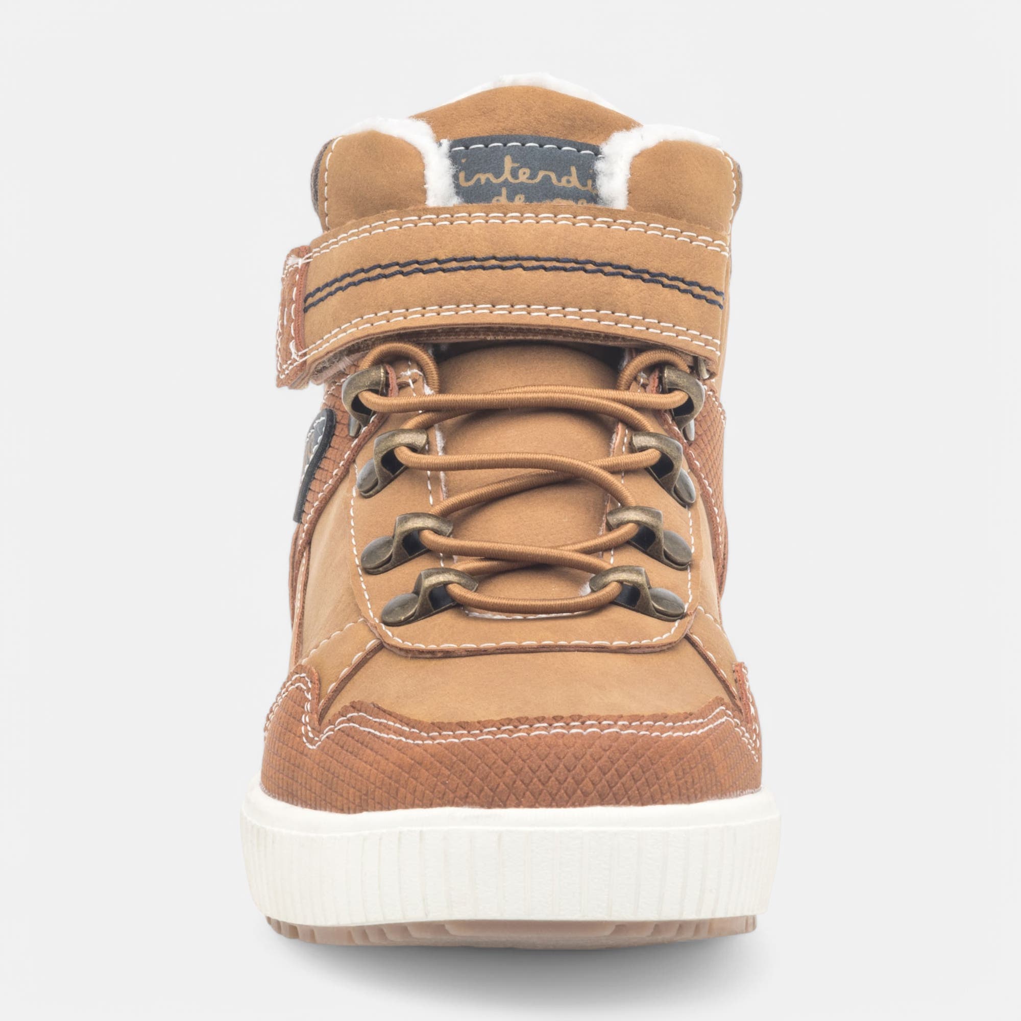 Baskets hautes Garçon cognac