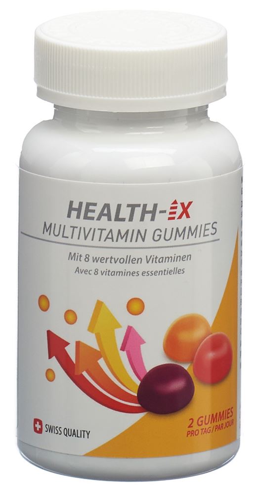 HEALTH-IX Multivitamin Gummies Ds 60 Stk