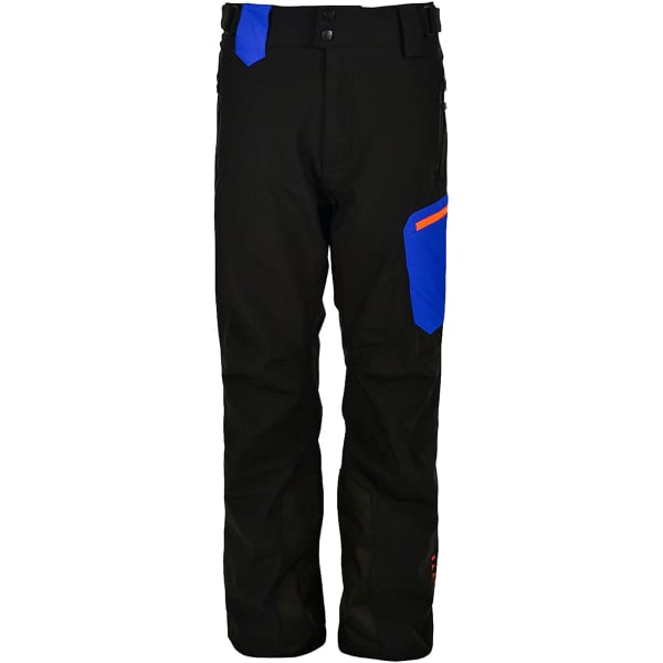 Pantalon de ski WATTS GOSTT JR BLACK/DAZZLING BLUE