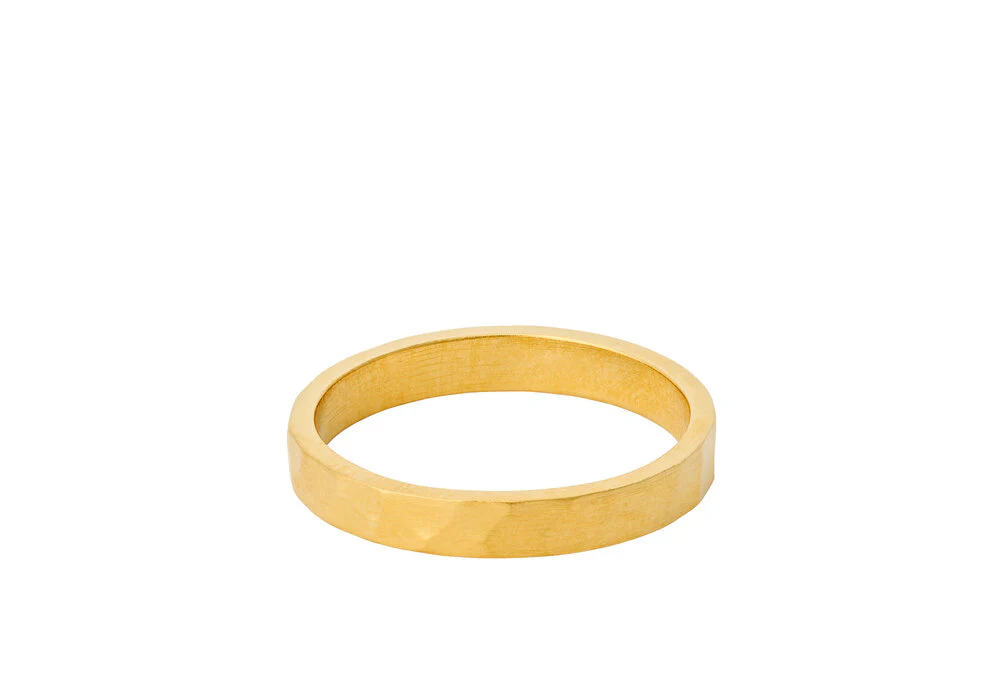 Pernille Corydon  Pine ring - forgyldt