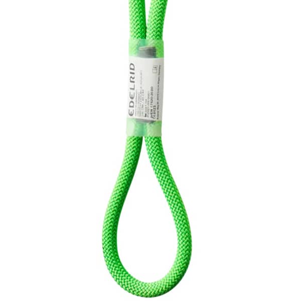 Longe escalade EDELRID SWITCH DOUBLE ADJUST 120CM NEON GREEN