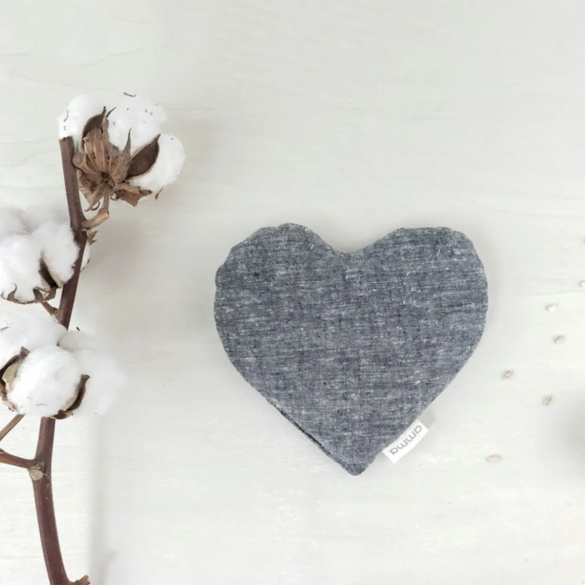 Amma Therapie Coussin Coeur Réconfort - Chanvre
