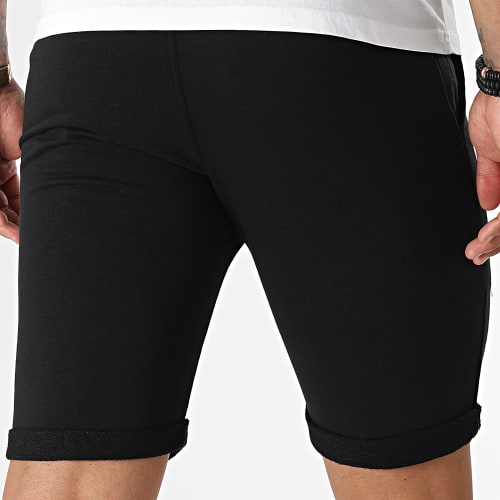 Short Jogging La Laverie Noir Blanc