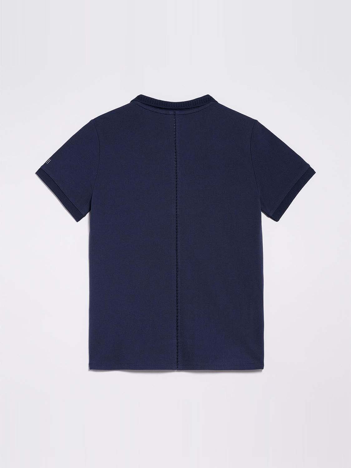 Polo Femme Manches Courtes Coton Biologique Marine