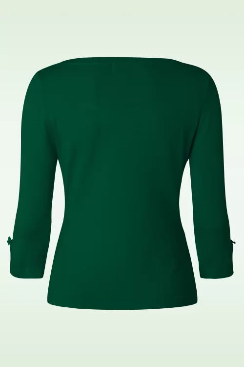 Banned Retro Addicted trui in bosgroen