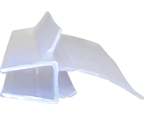 Waterafstotend profiel geschikt voor 5-6mm glas, lengte 2010 mm