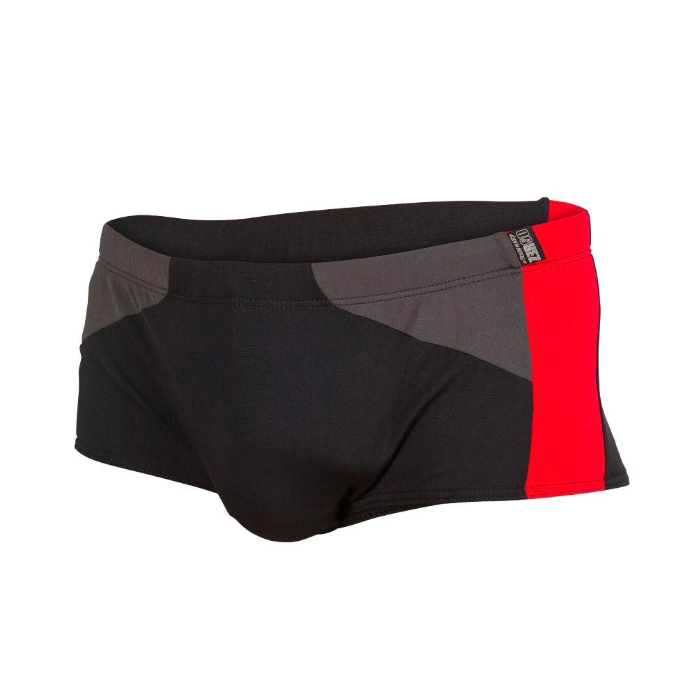Z3rod TRUNKS - Boxer de bain Homme black/grey/red