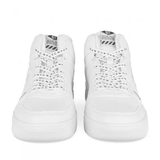 Baskets BLANC COTTON BELT