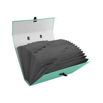 Exacompta Teksto - Valisette trieur à soufflet 18 compartiments - A4 - pour 540 feuilles - disponible dans différentes couleurs