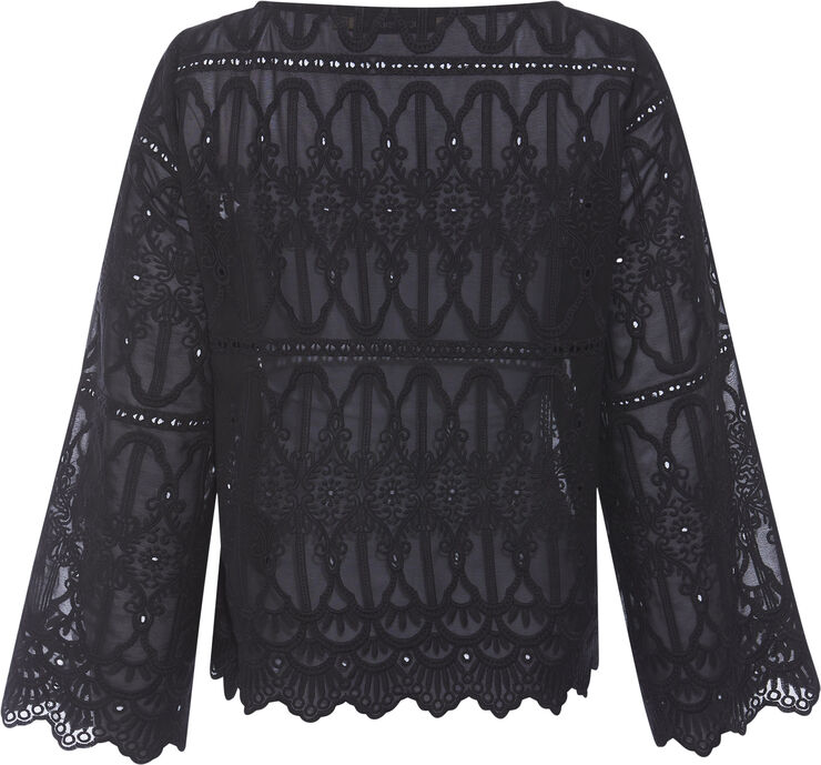 Rue de Femme ¤ Colette blouse RdF ¤ Black
