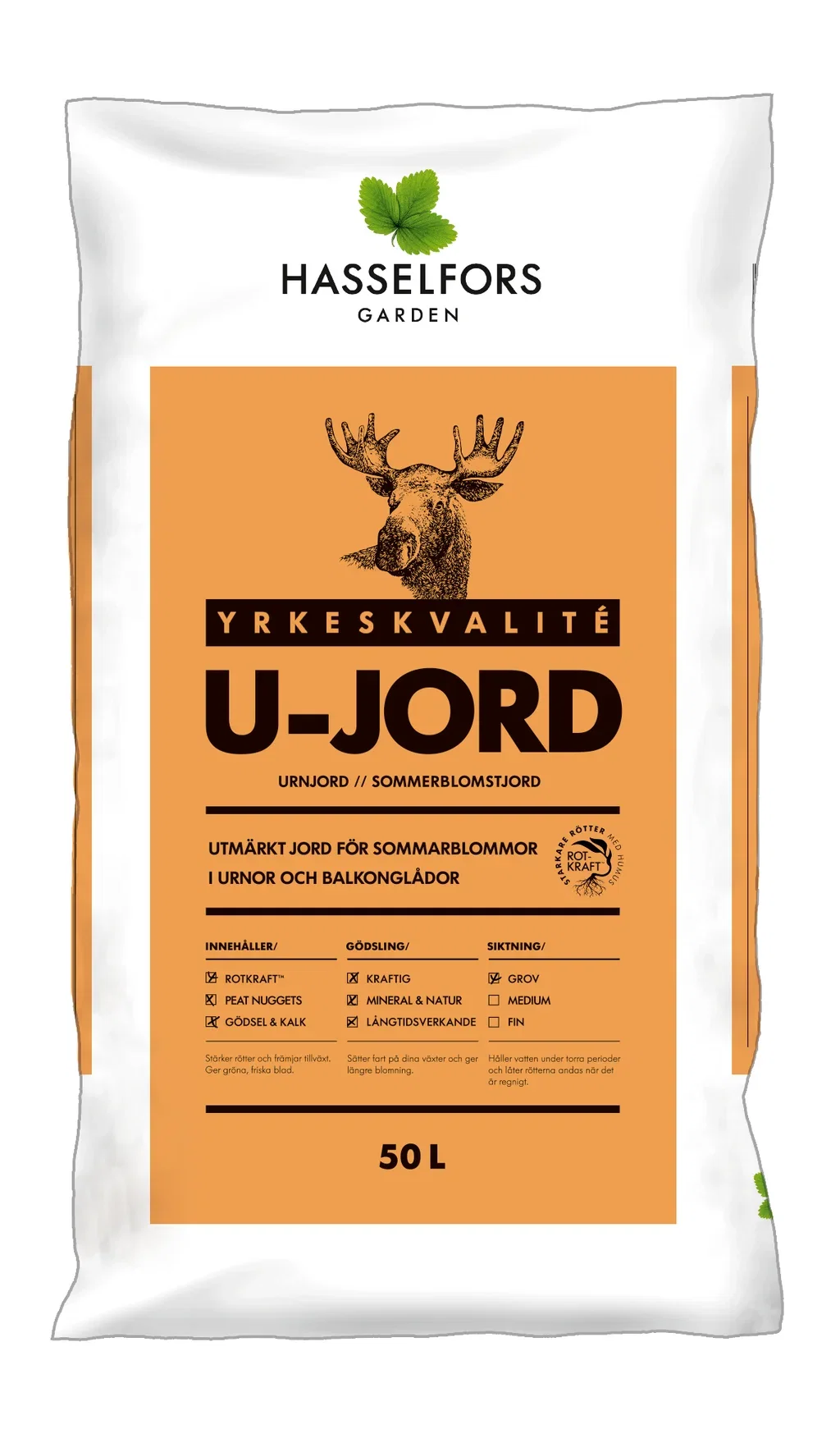 Hasselfors U-Jord 50 L